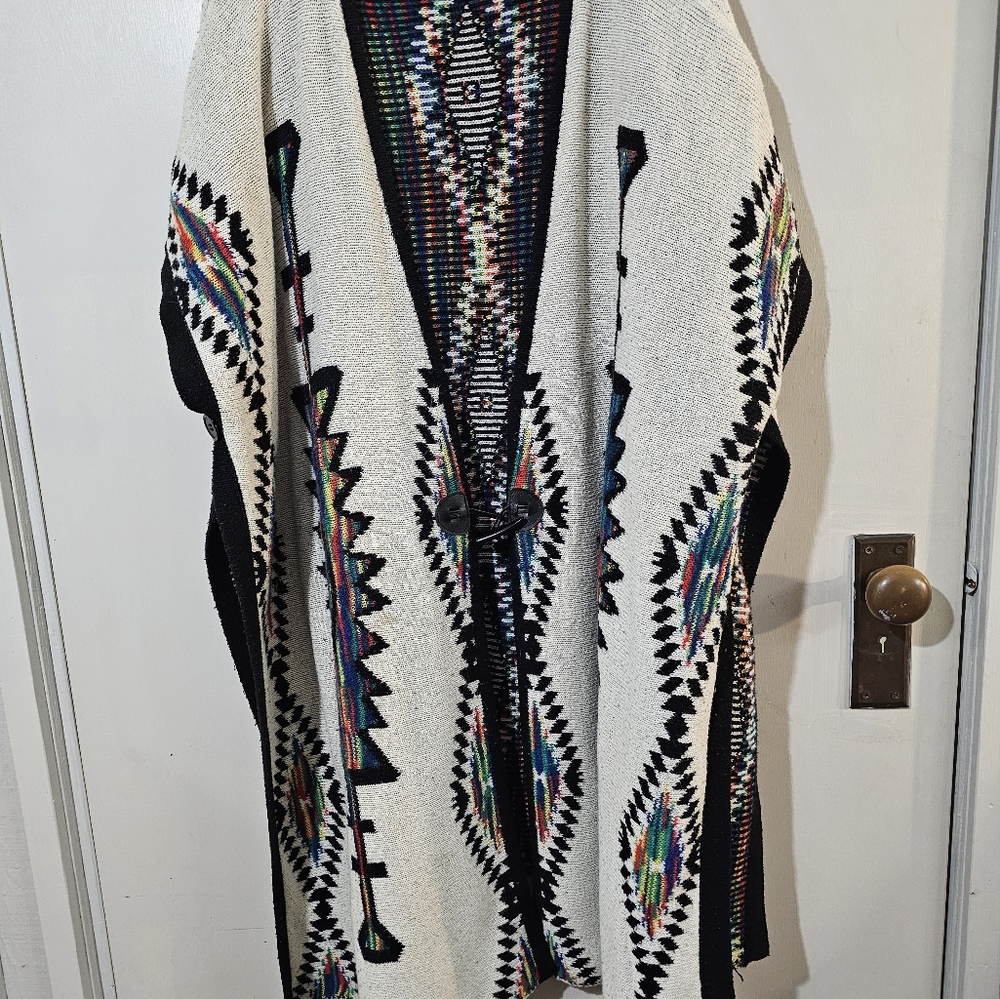 Pinkalicious Aztec poncho